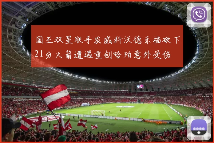 国王双星联手发威科沃德乐福砍下21分火箭遭遇重创哈珀意外受伤